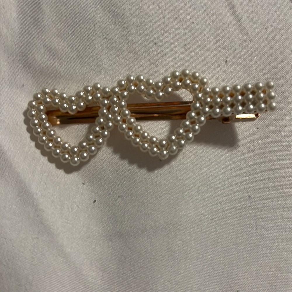 Pearl Hair Clips Gold for Women Girls Christmas Hair Barrettes Decor Accessories - Picture 6 of 7